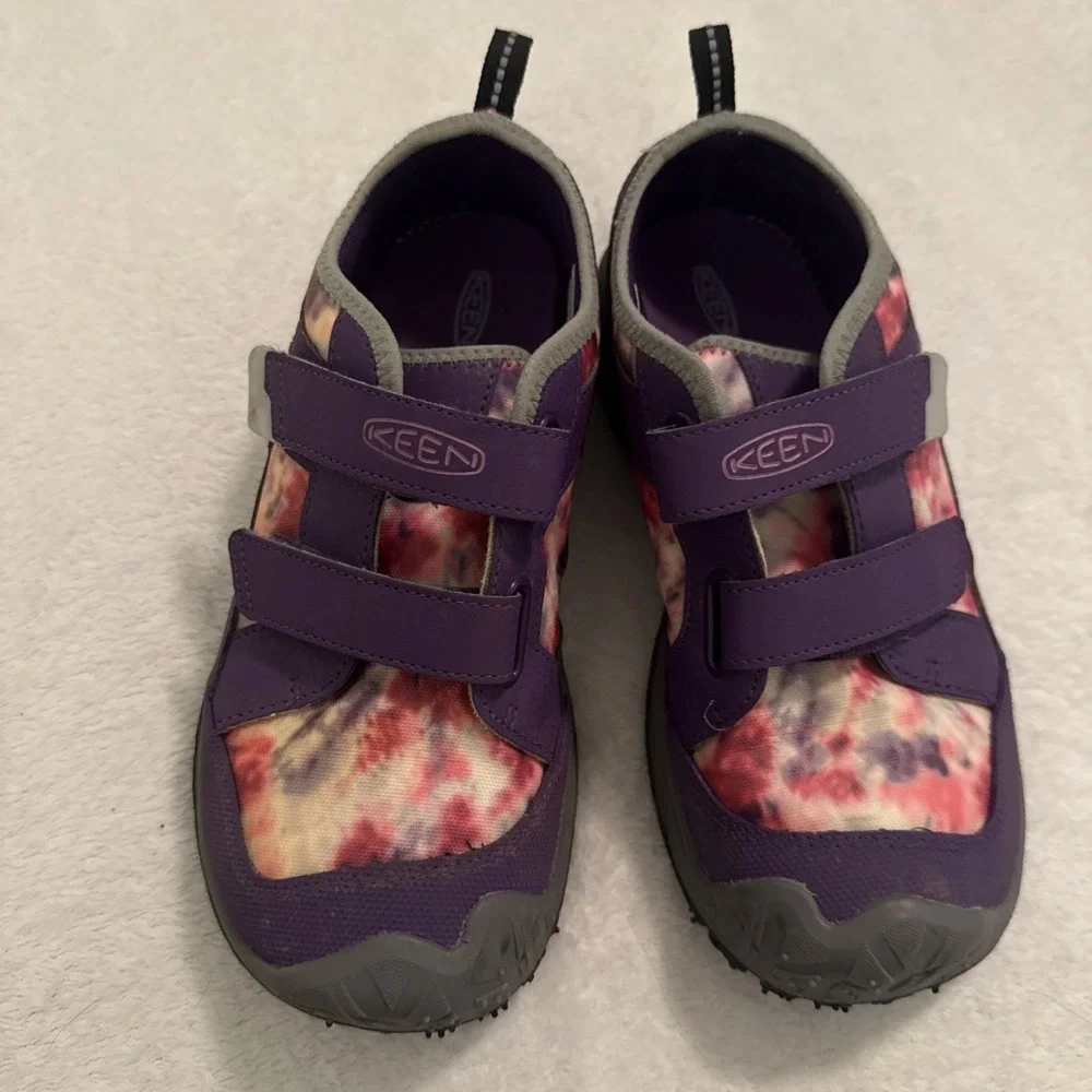 Keen Speed Hound Water Hike Shoes Youth Size 4 Girls Pink Purple Rubber Sole